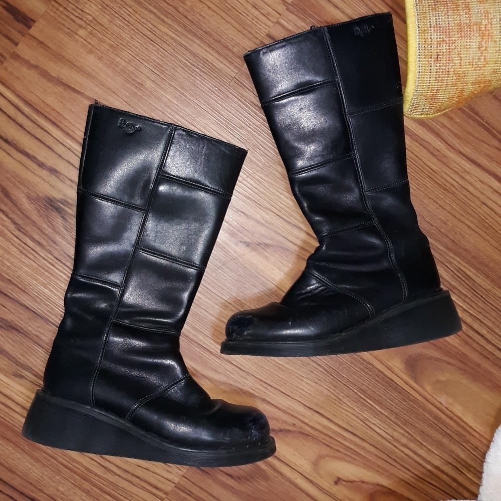 Dr. Martens Stitched Wedge Boot